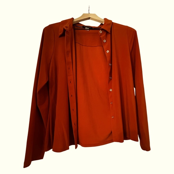 Orange Tommy Hilfiger Blouse - Picture 1 of 5
